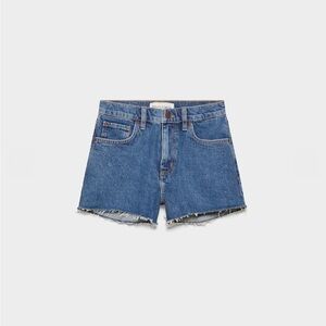 Aritzia Denim Forum Jodie Hi-rise Mini Denim Short in Size 25